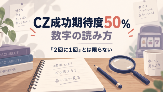 CZ成功期待度50%なのに連続スルー？「2回に1回」との違い